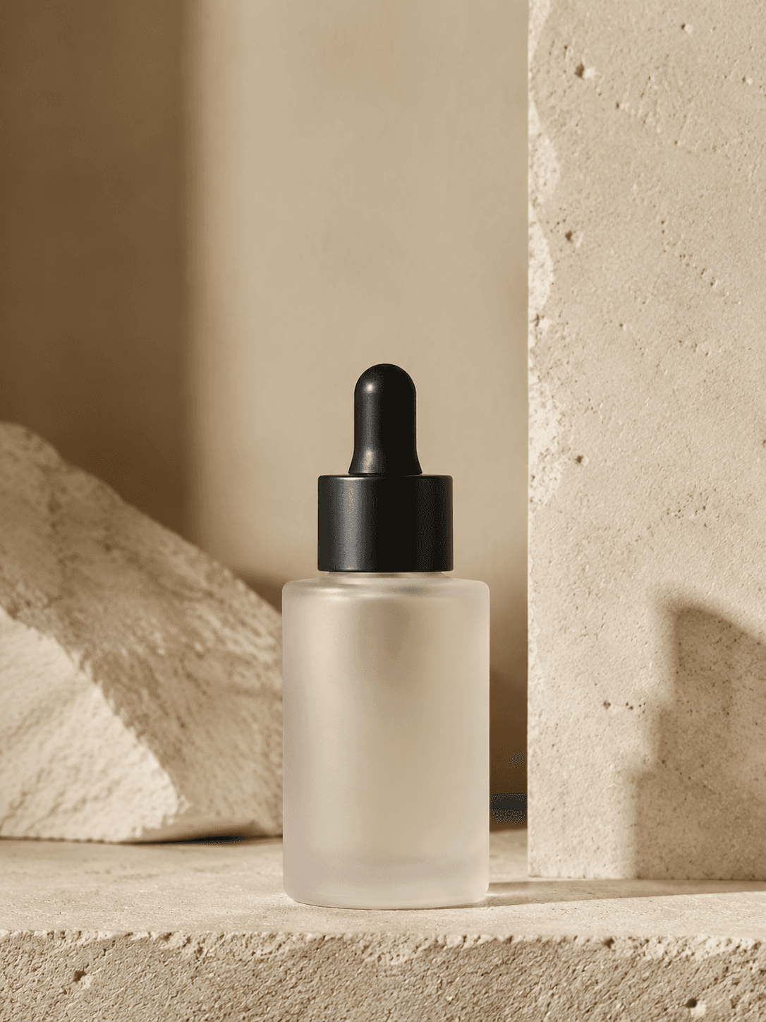 Premium Serum Packaging 콘셉트 프로젝트 목업