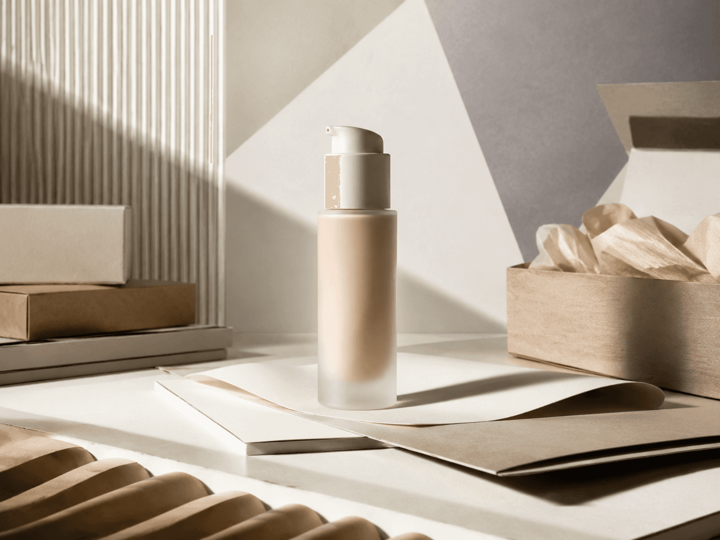 Vegan Beauty Product Page 콘셉트 프로젝트 목업